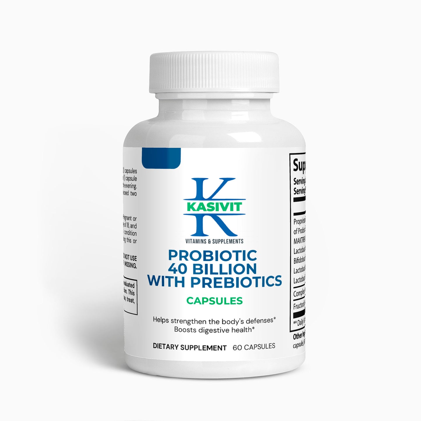 Probiotic 40 Billion with Prebiotics