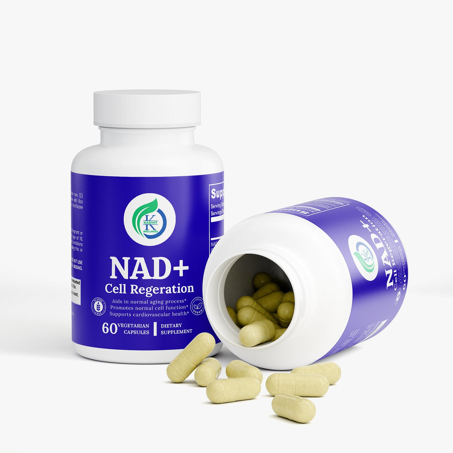 Kasivit NAD Supplement for Healthy Aging & Cell Regeneration