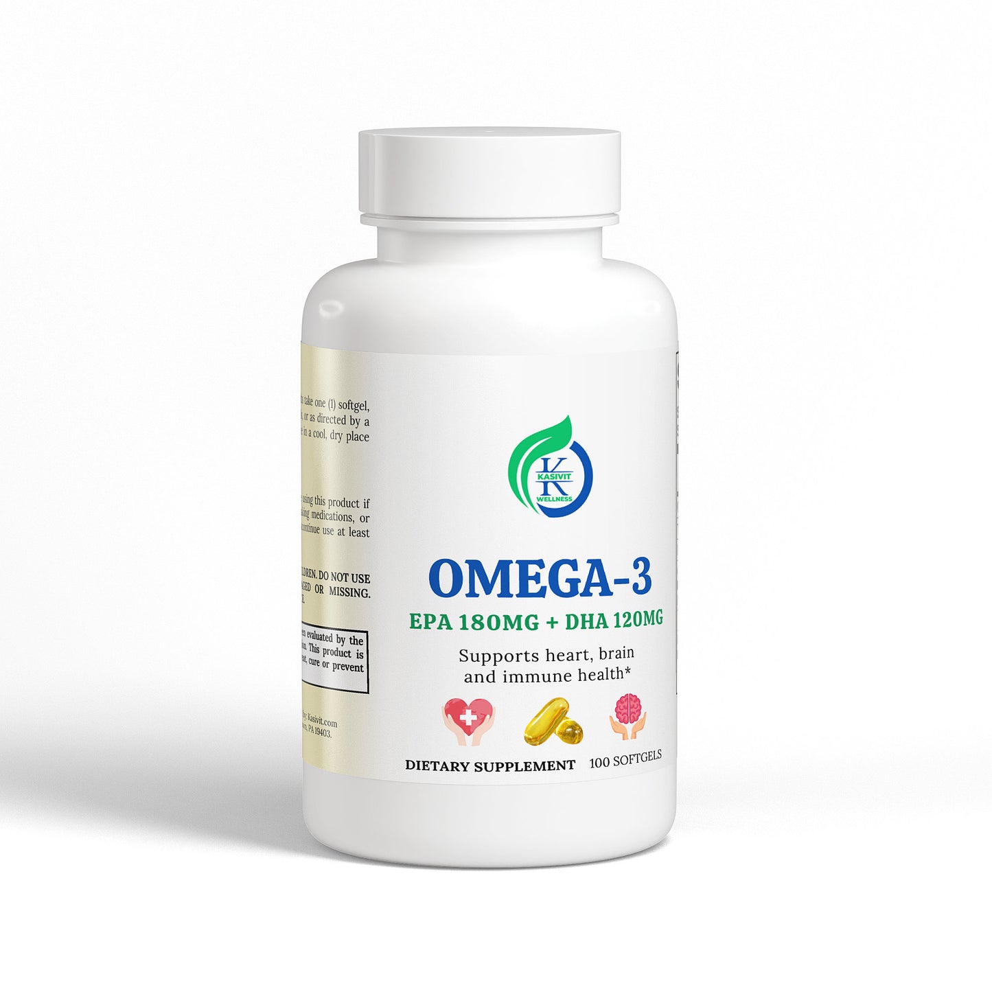 Kasivit Omega-3 Supplements For Heart Health & Immunity
