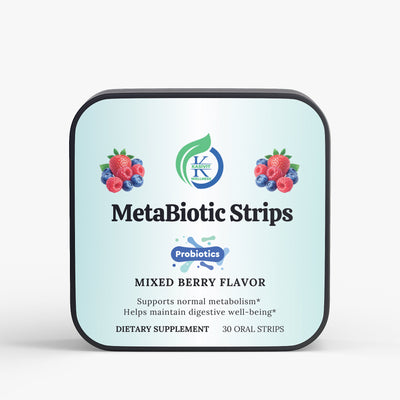 Kasivit MetaBiotic Strips™ – Probiotic + Metabolism Support, Anytime Anywhere