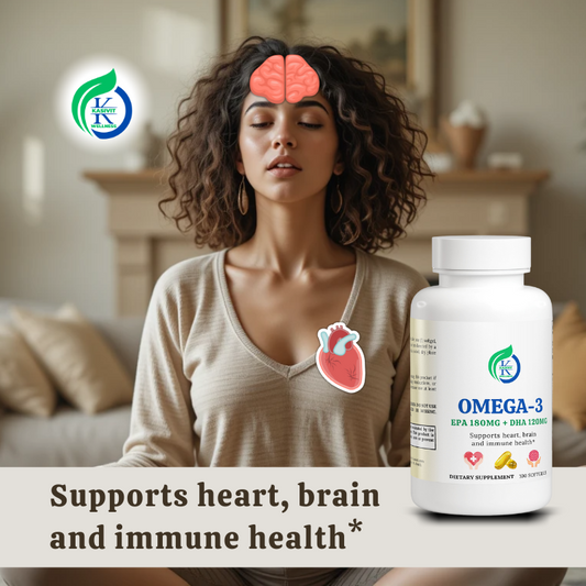 Kasivit Omega-3 Supplements For Heart Health & Immunity