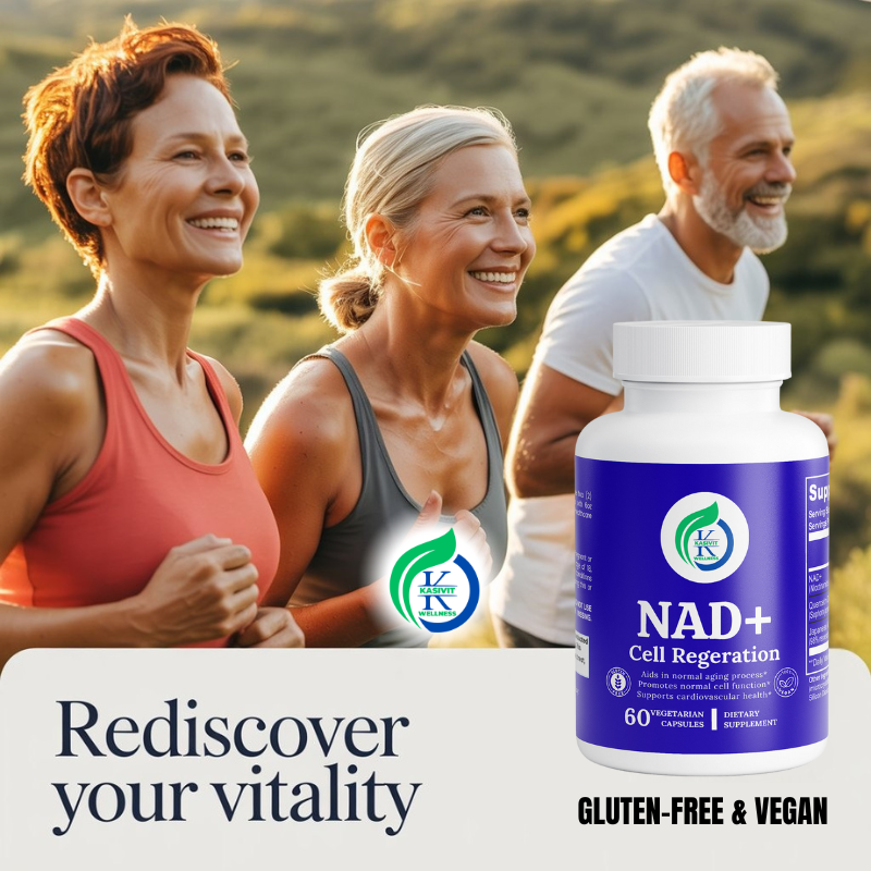 Kasivit NAD Supplement for Healthy Aging & Cell Regeneration