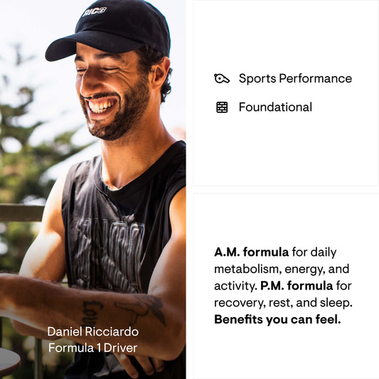 Thorne Multi-vitamin Elite supplement enhancing daily metabolism energy and recovery for sports performance