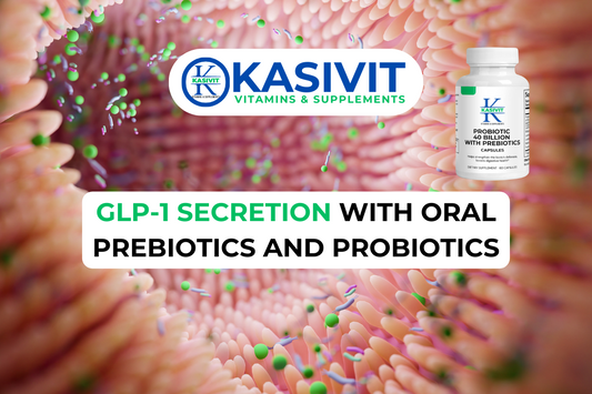 GLP-1 secretion with Oral Prebiotics and Probiotics