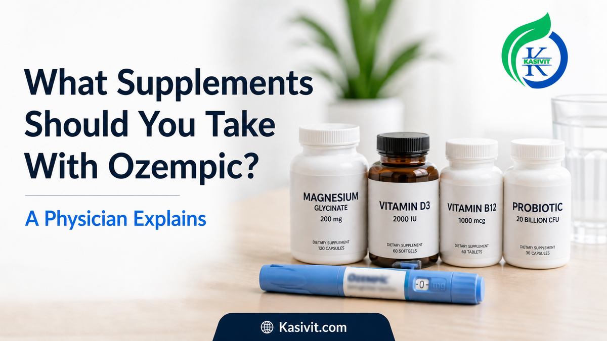 What Supplements Should You Take With Ozempic? The Evidence Explained