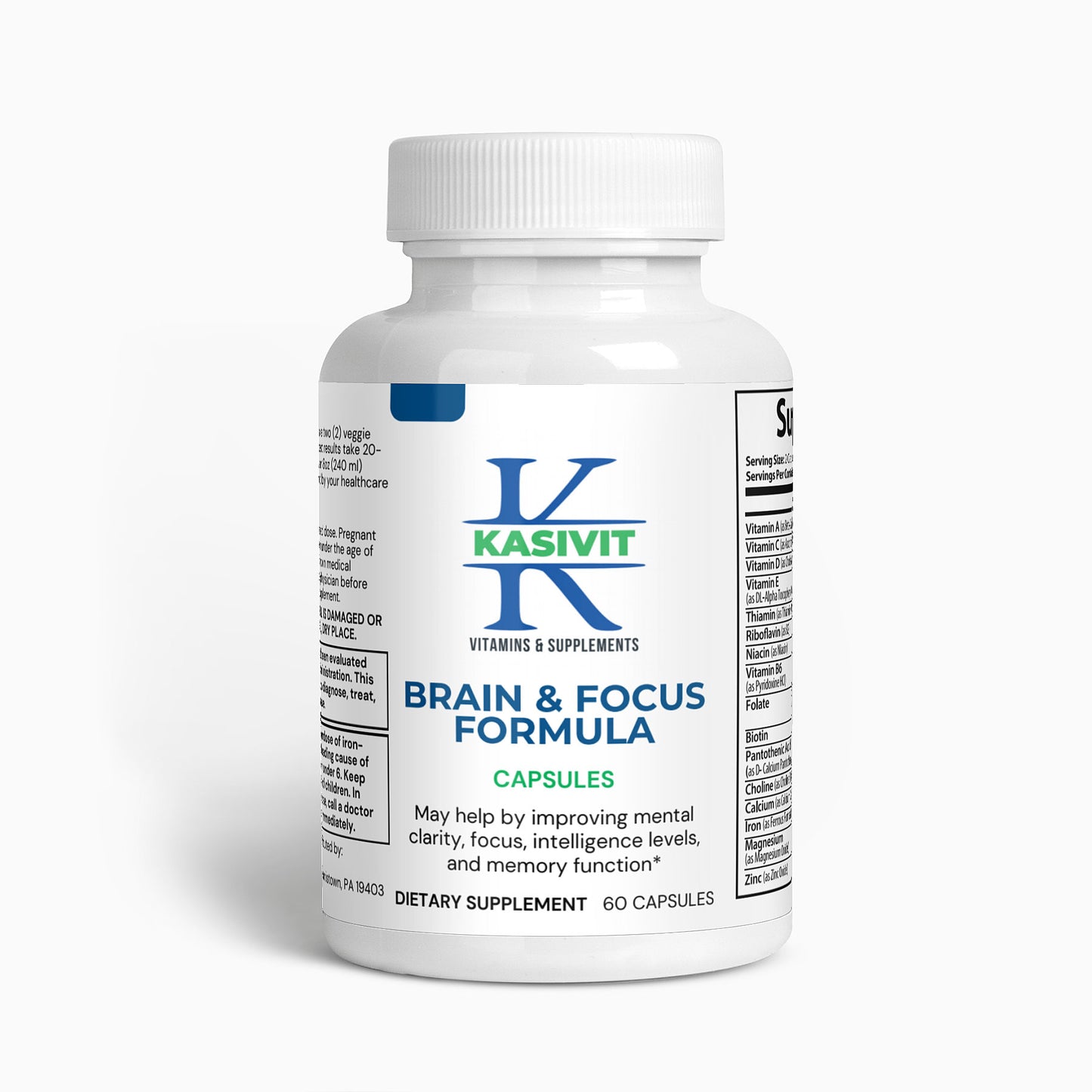 Nootropic Brain & Focus Formula