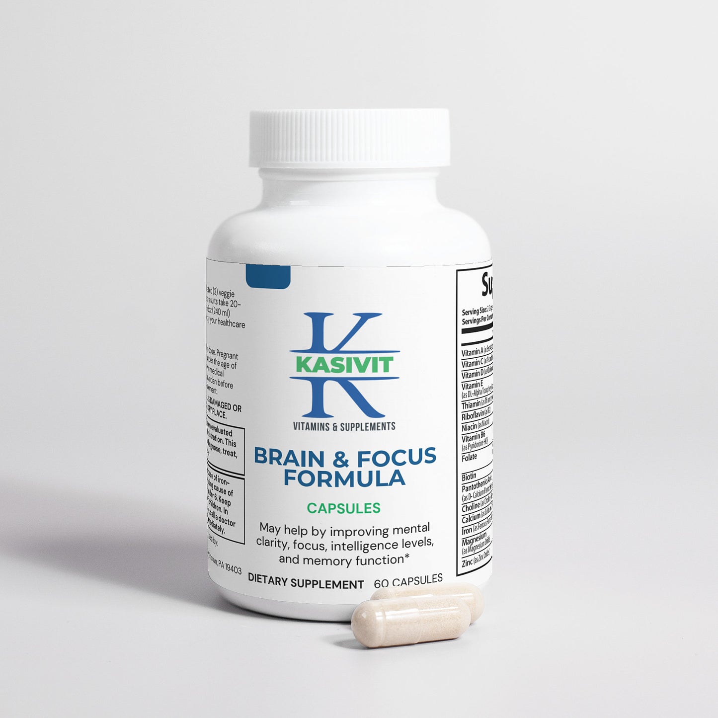 Nootropic Brain & Focus Formula