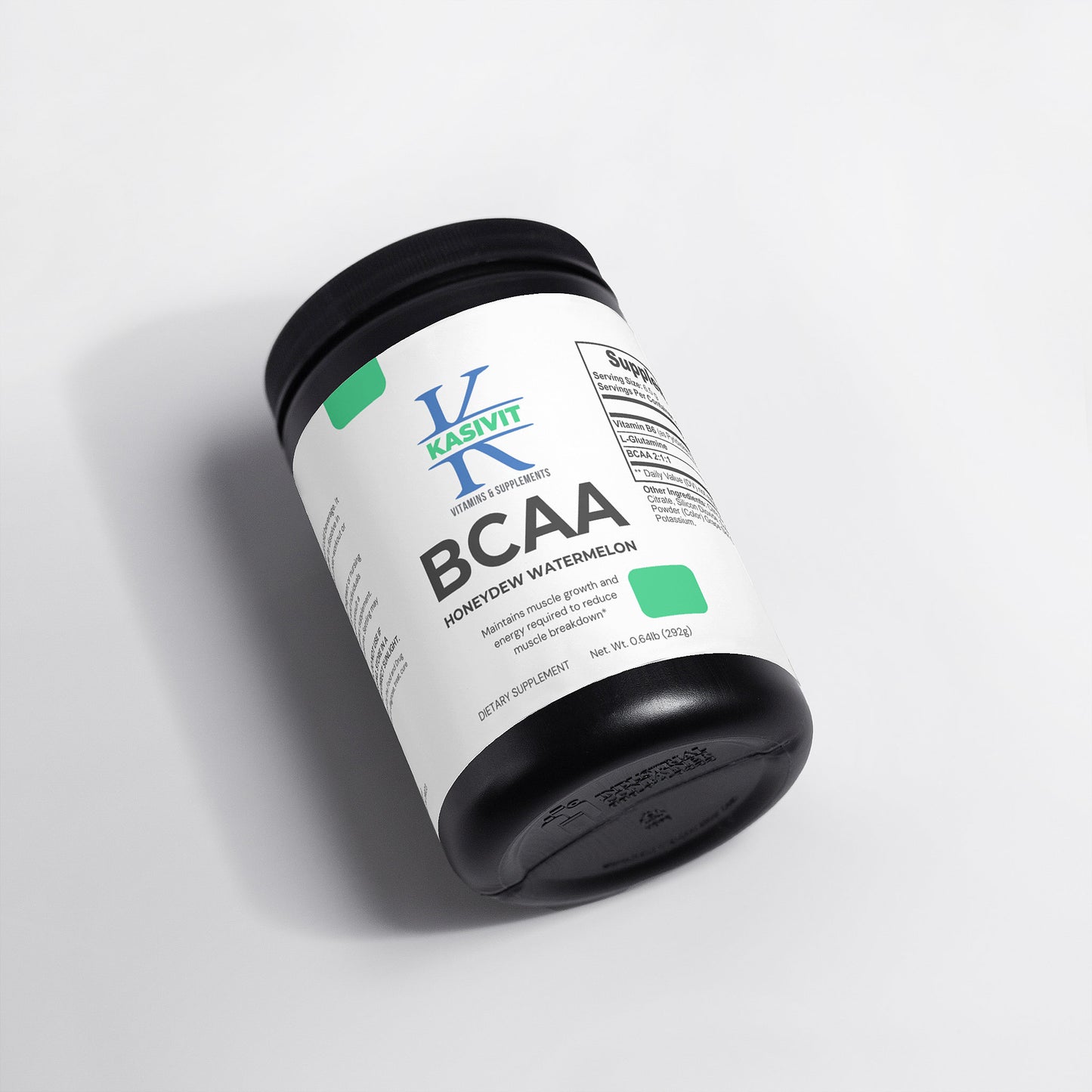 BCAA Post Workout Supplement Powder (Honeydew/Watermelon)