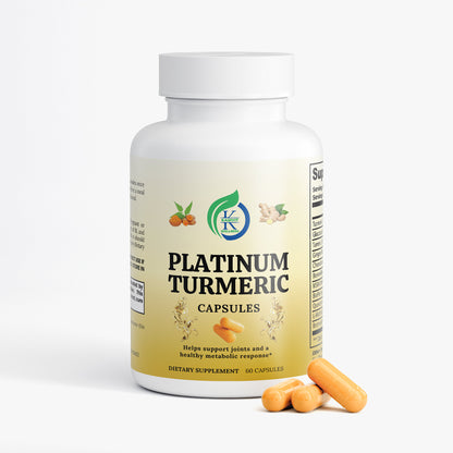 Kasivit Platinum Turmeric Supplement - Joint Support Capsules
