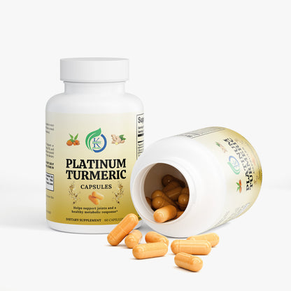 Kasivit Platinum Turmeric Supplement - Joint Support Capsules