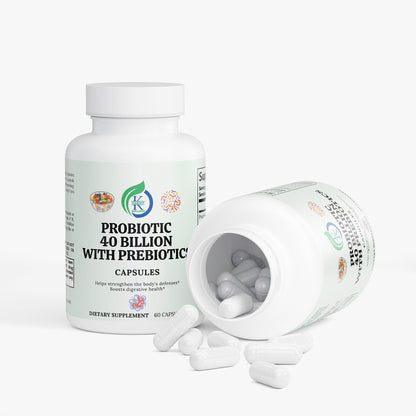 Kasivit High Potency Probiotic with Prebiotics Capsules 60ct