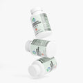 Kasivit Complete Multivitamin Gummies in white bottles with colorful fruit illustrations