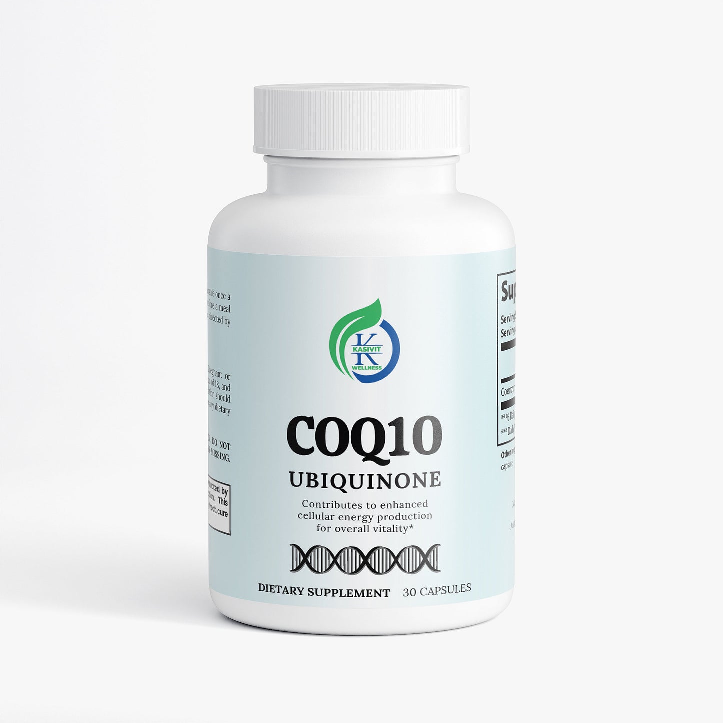 Kasivit CoQ10 Supplement for Cellular Energy Support