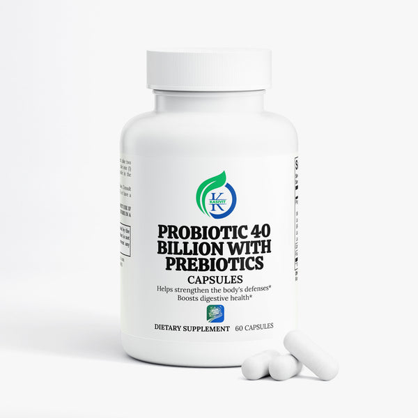Kasivit High Potency Probiotic with Prebiotics Capsules 60ct
