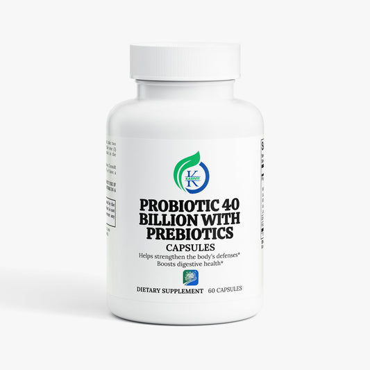 Kasivit High Potency Probiotic with Prebiotics Capsules 60ct