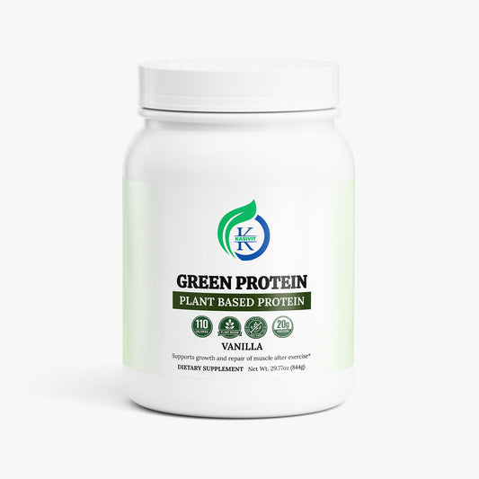 Green Protein (Vanilla) - Plant-Based Protein Powder