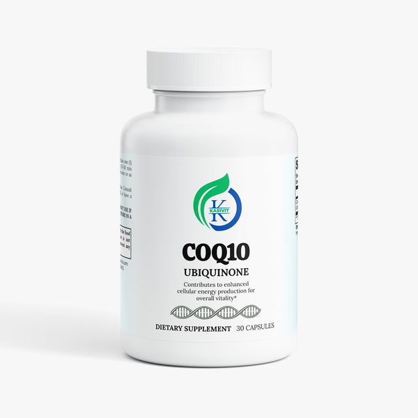 Kasivit CoQ10 Supplement 200mg — Ubiquinone | 60 Capsules