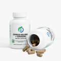 Kasivit Ginkgo Biloba and Ginseng Supplement Capsules