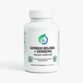 Kasivit Ginkgo Biloba and Ginseng Supplement Capsules
