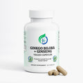 Kasivit Ginkgo Biloba and Ginseng Supplement Capsules