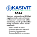 BCAA Post Workout Supplement Powder (Honeydew/Watermelon)