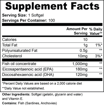 Kasivit Omega-3 Supplements For Heart Health & Immunity