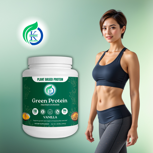 Green Protein (Vanilla) - Plant-Based Protein Powder