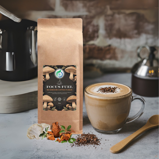 Focus Fuel - Mushroom Coffee Fusion - Lion’s Mane & Chaga 16oz