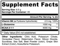 BCAA Post Workout Supplement Powder (Honeydew/Watermelon)