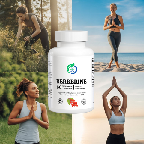 Kasivit Berberine for Healthy Metabolism - 60 Vegan Capsules