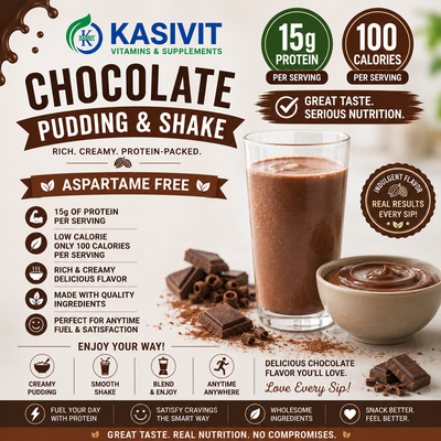 Chocolate Pudding & Shake (Aspartame Free)