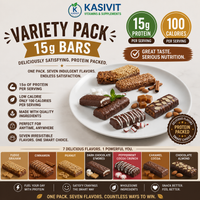 Variety Pack 15g Bars (Contains one bar each of 7 flavors.)