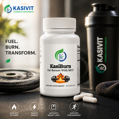 Kasivit KasiBurn Fat Burner with MCT - 90 Capsules