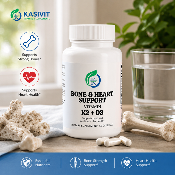 Kasivit Bone and Heart Support Vitamin D3 Supplements