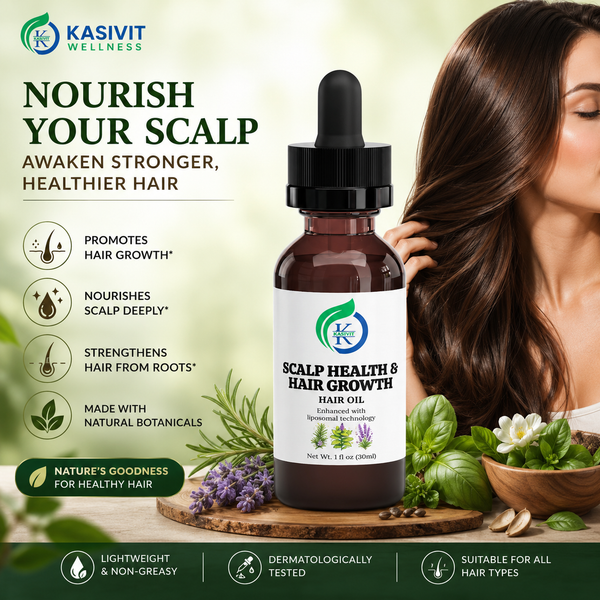 Hair Oil for Scalp Health - Hair Growth Supplement