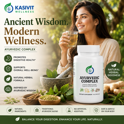 Kasivit Ayurvedic Complex Supplement for Digestive Health