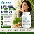 Kasivit Ginkgo Biloba and Ginseng Supplement Capsules