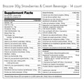 30G Protein Strawberries & Cream Biocare Dietary Beverage