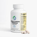 Kasivit Brain and Focus capsules bottle with key ingredients for clarity and memory support
