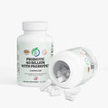 Kasivit Probiotic 40 Billion with Prebiotics capsules in white bottle, promoting gut health and immune support