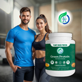 Kasivit green protein chocolate vegan protein powder for muscle recovery with fit man and woman