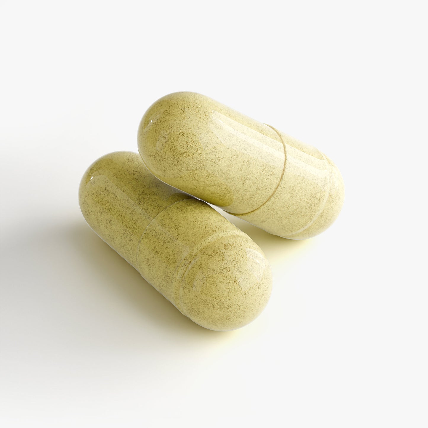 Kasivit NAD supplement for healthy aging with two light beige capsules on white background