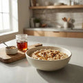 Maple and Brown Sugar Oatmeal with Fiber