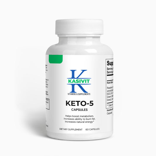 Keto-5 - Ketogenic Supplement | Kasivit.com