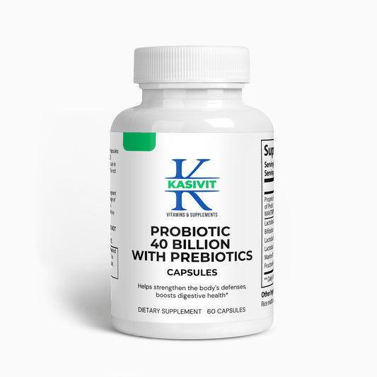 Probiotic 40 Billion with Prebiotics | Kasivit.com
